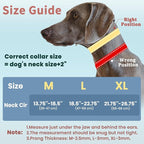 Mayerzon Patented No Pull Collar for Small Medium Large Dogs Beagle German Shepherd Rottweiler, Martingale Anti Pull Dog Collar with Buckle for Walking Training, Reflective, Adjustable, Waterproof