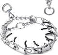 Prong Training Collar for Dogs, Adjustable Dog Training Pinch Collar with Quick Release Buckle, No Pull Collar for Small Medium Large Dogs, Extra Link and Caps (XL (21-26" Neck, 4.0mm))