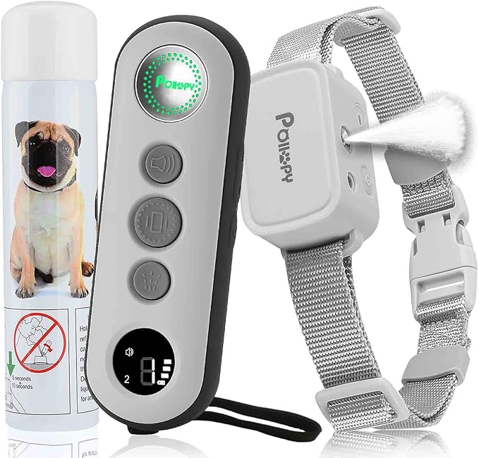 Citronella Dog Training Collar with Remote【Can't Work Automatically】,3 Modes & 3 Spray Levels, Spray/Vibration/Beep, Humane Citronella Dog Collar,1000ft Range No Shock Rechargeable Spray Dog Collar