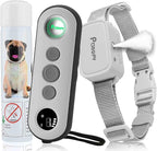 Citronella Dog Training Collar with Remote【Can't Work Automatically】,3 Modes & 3 Spray Levels, Spray/Vibration/Beep, Humane Citronella Dog Collar,1000ft Range No Shock Rechargeable Spray Dog Collar