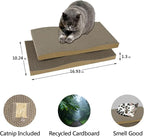 3-Pack WRBTA Cardboard cat Scratcher,L Shape Cat Scratch Pad Wall Mounted, Cat Scratching Cardboard with Ball Toy for Indoor, Cardboard Cat Scratcher with Double-Sided Usability.cat Scratching Post