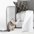 Cat Scratch Couch Furniture Protector, Self-Adhesive & Cuttable Furniture Scratch Protector Pad, Wear-Resistant Wall & Sofa Guard, Multi-Functional Cat Scratcher 196 * 9.84in