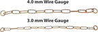 Herm Sprenger Curogan Long Link Fur Saver Dog Training Collar Hypoallergenic Nickel Free No-Pull Slip Chain for Small Medium Large Dogs for Easy Control Made in Germany 4mm 25in 63cm