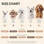 Dog Sweaters for Small Dogs with Cute Bear Pattern, Striped Soft Stretchable Fleece Warm Puppy Clothes for Small Dogs Cats, French Bulldog Chihuahua for Winter