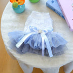 Furbabycare® Elegant Sweet Fashion Puppy Dog Blingbling Princess Skirt Pet Dog Lace Cake Camisole Tutu Dress K-1-andromeda X-Small