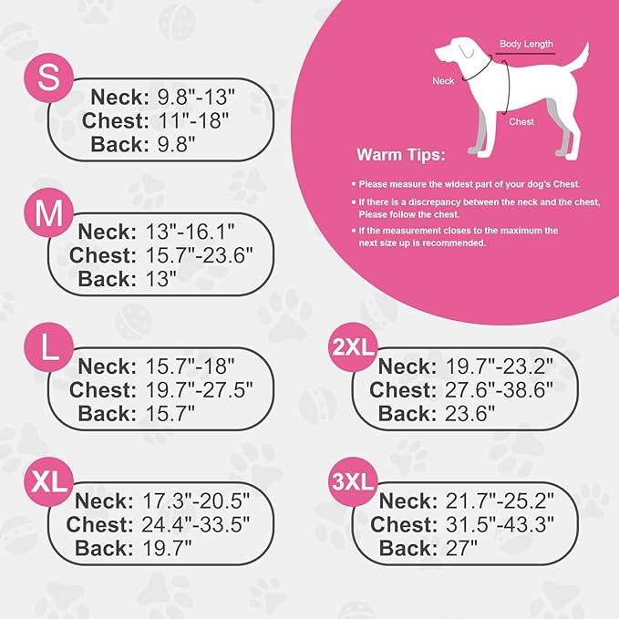 Doglay Dog Coat, Waterproof Dog Jacket Pet Winter Coat for Cold Weather with Thicken Furry Collar, Reflective Puppy Winter Jacket Warm Fleece Lining for Small Medium Large Pets