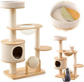 Cat Tree Tower, Indoor Cat Climbing Nests Wear Resist Decorative Tower Cat Bed Breathable Pet Supplies Climbing Frame