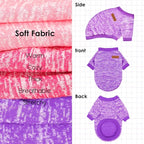 3 Pack Dog Sweaters for Small Dogs Girl Boy Winter Fleece Clothes Warm Soft Dog Sweatshirt Outfit for Dogs Cats Pet Apparel