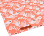 ADOGGYGO Halloween Dog Bandana, Pumpkin Ghost Pet Scarf, Orange Black Halloween Bandanas for X-Large Dog (X-Large)