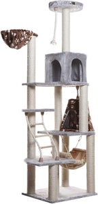 Armarkat Cat Tree Model A7802, Silver Gray