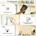 Cat Window Perch, Foldable Window Hammock for Cats with Strong Adhesive Glue, Metal Frame and Washable Soft Cover cat Bed for Window, Reversible for Winter and Summer