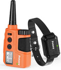 Petory Dog Training Collar - 4000FT Dog Training Collar with Remote, IPX7 Waterproof Electric Dog Collar with 4 Training Modes, Security Lock, Rechargeable e Collar for 15-120lbs Medium Large Dogs