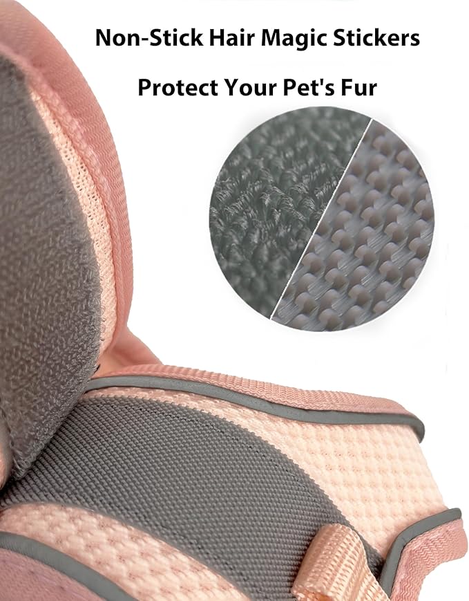 Dog Harness for Small Medium Sized Dog,Step in Puppy Harness and Leash Set Training Walking. (Black, S)