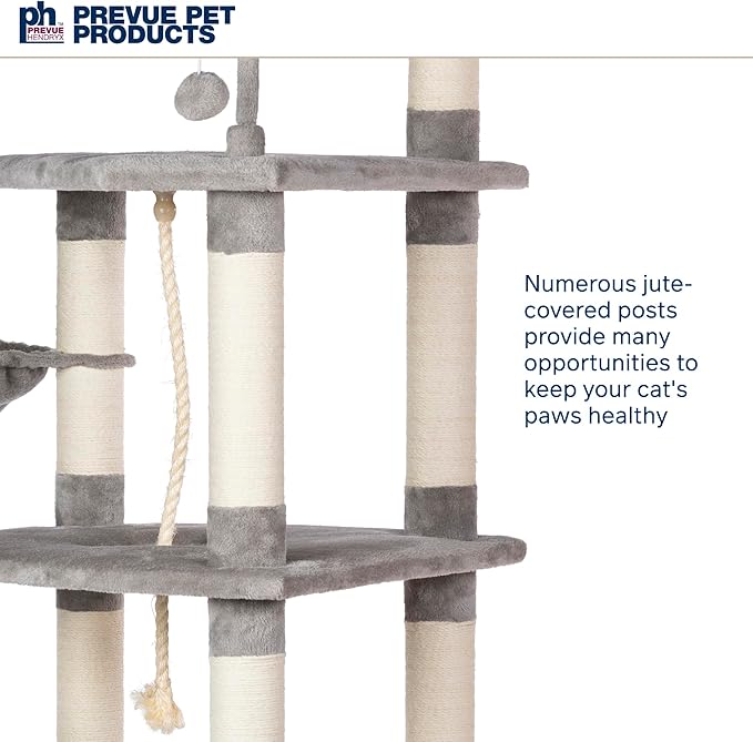 Prevue Pet Products Everest Mountain Cat Tree Play Tower 7365