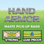Bags on Board Dog PoopBags - Extra Thick Waste PickupBags with Easy Tie Handles - Easy Dispensing Drawer Pack - 200 Count (Pack of 4)