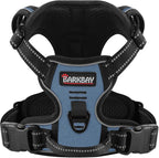 BARKBAY Dog Harness No Pull for Small Dogs - Adjustable, Reflective, Comfortable, No Choke, Heavy-Duty - Perfect for Outdoor Training, Walking, and Hiking - Strong & Durable - XS & Navy