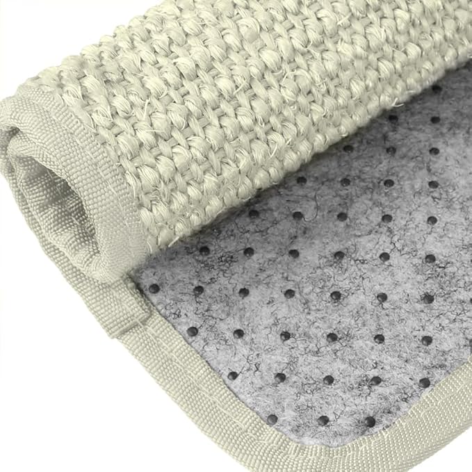 Sisal Cat Scratching Pad Bed Corner Protector Cat Scratcher Mat Anti-Slip Scratch Playing Mat Furniture Protection Couch Cover for Grinding Claw