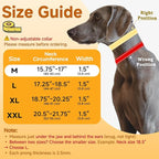 Mayerzon Martingale No Pull Collar for Medium Large Dogs, Walking Training Collar for Dogs German Shepherd Boxer Rottweiler That Pull, Reflective, with 360° Swivel Ring and Release Buckle(M, Black)