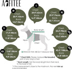 AOFITEE Small Dog Coat, Dog Winter Coat with Harness Built in, Warm Dogs Jacket with Zipper & Polar Fleece Collar, Waterproof Pet Snow Jacket Snowsuit for Schnauzer, Chihuahua Yorkshire, S