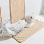 Plus Size Cat Scratching Mat Pastable Natural Sisal Grinding Claws Mat and Anti-Slip Carpet for Cat Grinding Claws and Furniture Protecting Carpet Sofas (40 * 60cm)