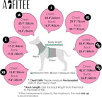 AOFITEE Dog Winter Coat, Dog Coat with Harness Built in, Dogs Jacket for Large Dogs, Reflective Waterproof Pet Puffer Jacket Snowsuit, Warm Fleece Windproof Pet Sweater for Cold Weather, XL