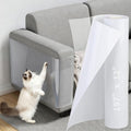 KEYIDE 197"X12" Cat Scratch Furniture Protector from Cats Scratching Claws, Thicken Self-Adhesive Plastic Cover Couch Corner Protectors Guards Deterrent for Sofa Door Chair Table Leg