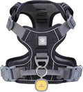 Pawaii No Pull Dog Harness with Pet ID Tag,Reflective Strips No Choke Front O Ring Breathable Mesh Adjustable Soft Padded Pet Vest with Easy Control Handle for Small Dogs