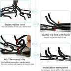 Dog Collar, Adjustable Dog Collar with Comfort Cap for Collars of Small, Medium and Large Dogs (XL(21-24" Neck, 4.0mm), Blcak)