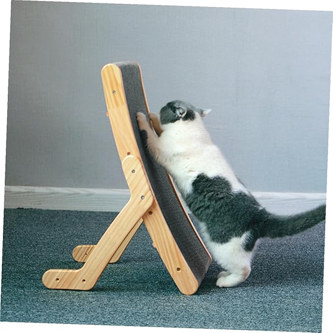 Angoily Cat Scratcher Board Corrugated Paper Scratch Pad for Cats Indoor Kitten Scratching Small Size Pet Supply