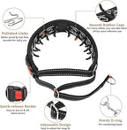 Mayerzon Martingale No Pull Dog Collar, Reflective Walking Collar for Large Medium Dogs Pitbull Belgian Malinois Doberman That Pull, Anti Pull Dog Collar with Buckle for Training Hunting