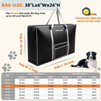 Carrying Case for Dog Crate & Playpen, All-in-One Storage Bag for Collapsible Pet Products, Portable Travel Carrier for Foldable Dog Bed, Cat Bed and Pet Supplies