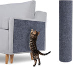 Cat Scratching Mat 39.3"x15.7" Trimmable Self-Adhesive Carpet DIY Climbing Cat Scratcher for Replacement Pads Covering Posts Furniture Protection