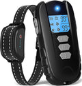 Dog Training Collar with Remote - Waterproof Shock Collar for Dogs Adjustable Levels (1-99) Beep Vibration Shock Flashlight Rechargeable Dog E Collar for Training Small Medium and Large Dogs