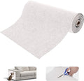 Uranshin Trimmable Cat Scratch Mat pad Self-Adhesive Cat Scratching Post Carpet Covered 78.7"x15.8" Cat Tree Shelves Replacement Parts cat Furniture Protector for Couch Wall (Beige)