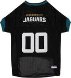 Pets First NFL Jacksonville Jaguars Dog Jersey, Size X-Small, Football Shirt Costume for Pet, Dog Sports T-Shirt, NFL Team Clothing for Cats, Licensed Pet Apparel Available in 7 Sizes and 32 Teams