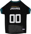 Pets First NFL Jacksonville Jaguars Dog Jersey, Size XX-Large, Football Shirt Costume for Pet, Dog Sports T-Shirt, NFL Team Clothing for Cats, Licensed Pet Apparel Available in 7 Sizes and 32 Teams