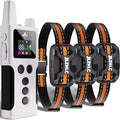 Dog Training Collar with Remote 4200FT 3 Dogs - Shock Collar for Barking Control, 4 Modes(Beep/Vibe/Static), IPX7 Waterproof for Swimming, 30-Day Rechargeable Battery, Adjustable for Small to XL Dogs