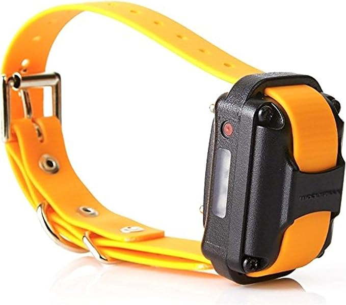 Educator PE-090 Add-A-Dog Receiver Collar – Compatible with ET-300, ET-400, EZ-900 & PE-900 Training Systems – Includes 3/4" Biothane Collar Strap – Expand 1-Dog System to 2 Dogs, Yellow