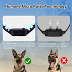 PATPET Dog Training Collar with Flash Lights - 4200FT Waterproof E Collar for Dogs Training 119 Training Levels, Rechargeable Electric Collars for 20 to 140 lbs Dogs