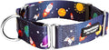 Downtown Pet Supply Big and Wide Durable Martingale Training Collars for Dogs and Puppy in Small,Medium,Large,and Extra Large Dog Collar (Space),X-Large: 18.5 inch-34