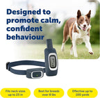 PetSafe Remote Trainer Dog Training Collar - 3 Training Modes: Tone, Vibration, 15 Levels of Static Stimulation, Standard for Dogs Over 8lb+ - Waterproof, Durable, Rechargeable - 100 Yards (300 Feet)