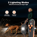 Dog Shock Collar with Remote Control - 4200 FT Remote Control Range, Color Screen Dog Training Collar with 3 Training Modes, 2 Rechargeable Waterproof E-Collar for Dogs Training 15-125LBS