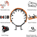Prong Training Collar with Comfort Tips and Quick Release Snap Buckle - Dog Choke Pinch Collar with Nylon Cover