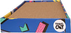Travel Cat Portable Cat Scratcher - Durable and Recyclable Cat Scratching Board for Indoor Cat, Kitten for Rest, Play, Scratch - Premium 90s Travel Cat Scratch Pad with Box