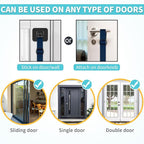 COOYOO Dog Doorbells, Adjustable Potty Training Dog Bells, Upgraded for Training Your Puppy The Easy Way, Premium Quality Housetraining Hanging Bell-5 Extra Large Loud 1.5 DoorBells