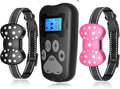 Dog Shock Collar-3000FT,Shock Collar for Dogs with Remote Control, 3 Modes (Beep, Vibration, Static) 2 Dogs Rechargeable Bark Collar for Small, Medium, Large Dogs | Humane Anti-Bark Training
