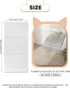 8.2Ft Cat Carpet Protector for Doorway, Under Door Carpet Protector Prevent Carpets Rugs from Scratching Tearing at Doorway