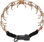 Herm Sprenger Curogan Dog Training Collar with Quick Release Buckle Ultra-Plus Pet Rounded Hypoallergenic Nickel Free No-Pull Collar for Dogs Made in Germany 2.25mm x 16in Small