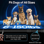 Bark Collar, 2 Pack Smart Dog Bark Collar for Large Medium Small Dogs, Anti Barking Device for Dogs Training Collar with Beep Vibration Harmless Shock, 5 Adjustable Sensitivity (Pink)