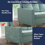 Anti Cat Scratch Furniture Protector, Transparent Self-Adhesive Couch Furniture Protectors from Cats Scratching Claws, Cat Scratch Couch Protector (17.5"X13")